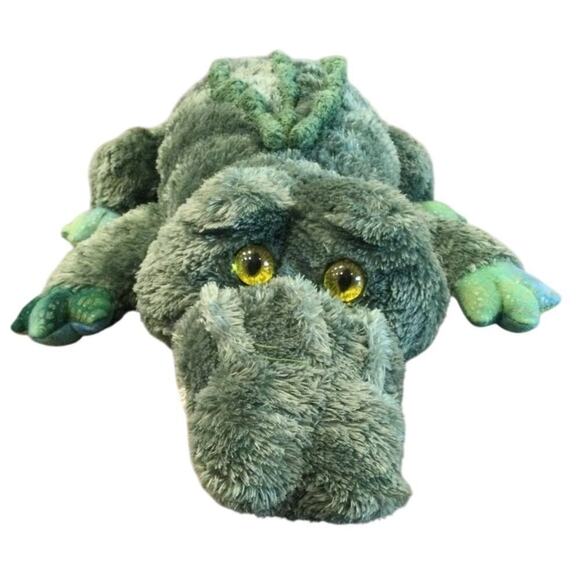 Vintage Aurora World Green Alligator 17" Plush Toy Stuffed Animal Crocodile - Picture 1 of 7